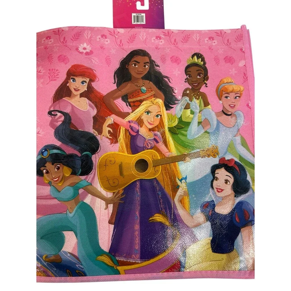 New Disney Disney Princess Pink  Reusable Shopping Bag